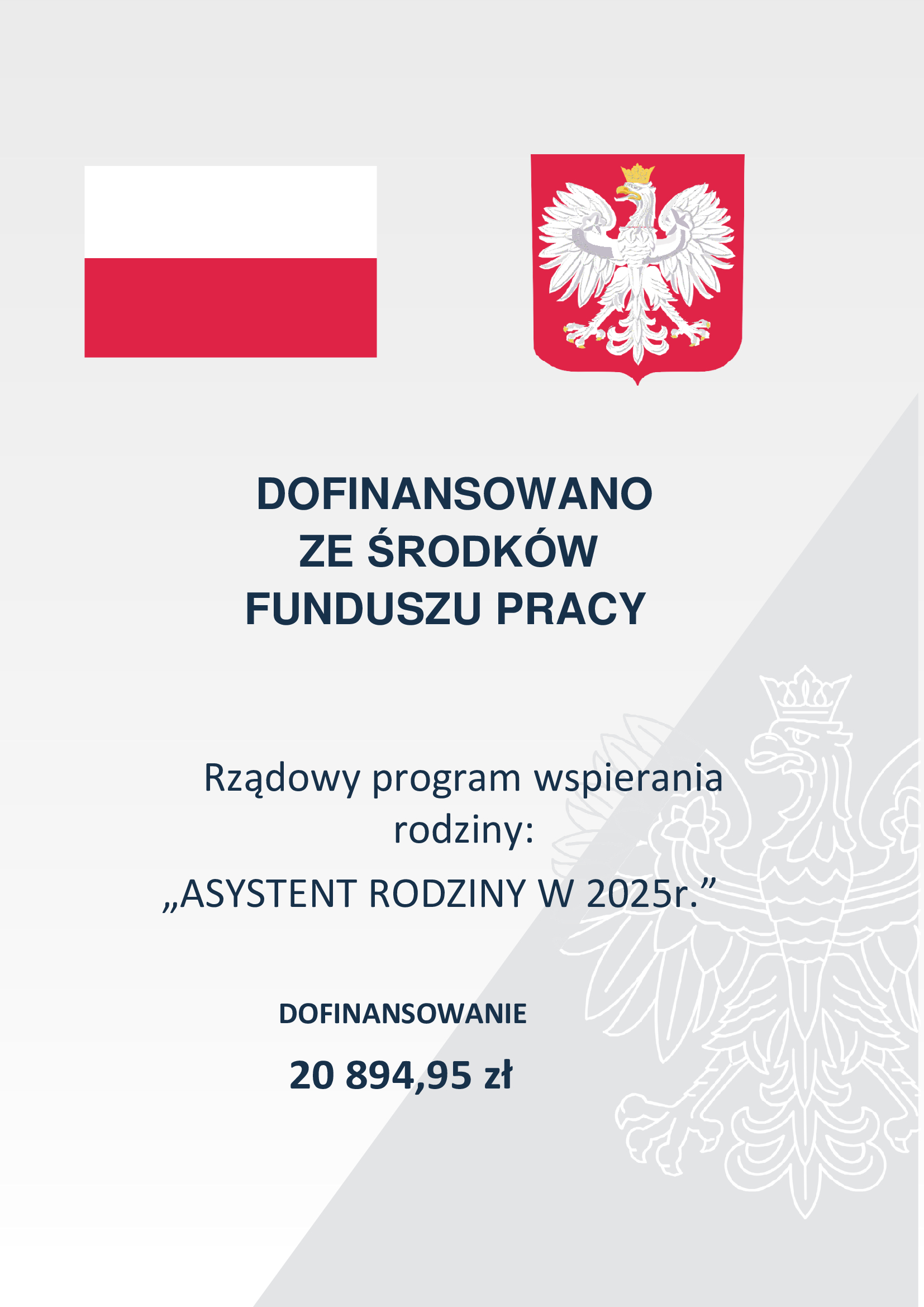 Asystent Rodziny w 2025, Miejsko-Gminny Ośrodek Pomocy Społecznej w Łopusznie
